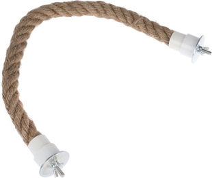 Produktbild von TIAKI Jute Sitzstange für Papageien Natur Braun Größe S