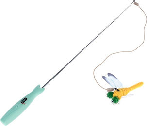 Produktbild von TIAKI Katzenangel Libelle mit LED-Pointer aus Aluminium