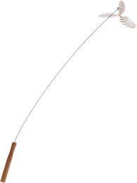 Produktbild von TIAKI Katzenangel mit fliegenden Federn aus Holz - 1 Stk.