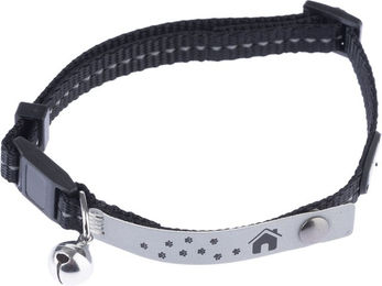 Produktbild von TIAKI Katzenhalsband Home Schwarz