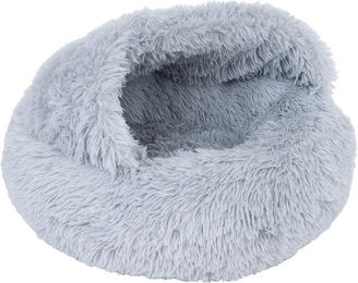 Produktbild von TIAKI Katzenhöhle Harry Grau aus Polyester Ø 50 x H 20 cm