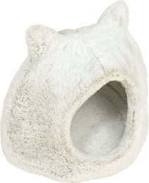 Produktbild von TIAKI Katzenhöhle Kuschelbär aus Polyester Ø 43 x H 42 cm