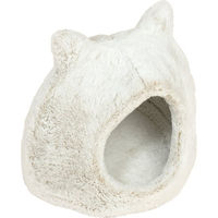 Produktbild von TIAKI Katzenhöhle Kuschelbär aus Polyester Ø 43 x H 42 cm