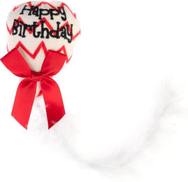TIAKI Katzenspielzeug Geburtstagsballon Federspielzeug aus Polyester für Katzen aller Altersstufen - 1 Stk. – Bild 1 von 1