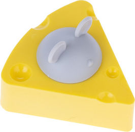 Produktbild von TIAKI Katzenspielzeug Käse mit Katzenminze aus Kunststoff