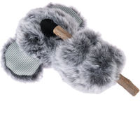 Produktbild von TIAKI Katzenspielzeug Koala aus Polyester mit Silvervine-Stöckchen in Grau