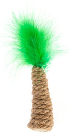 Produktbild von TIAKI Katzenspielzeug Palme mit Catnip aus Polyester in Braun und Grün - 1 Stk.