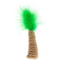 Produktbild von TIAKI Katzenspielzeug Palme mit Catnip aus Polyester in Braun und Grün - 1 Stk.