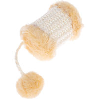 Produktbild von TIAKI Katzenspielzeug Rasselrad aus Sisal mit Ball in Beige