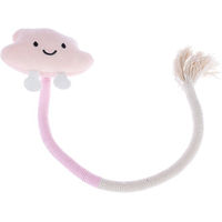Produktbild von TIAKI Katzenspielzeug Wolkenseil mit Catnip aus Polyester in Weiß Rosa Pink