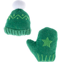 Produktbild von TIAKI Katzenspielzeugset Mütze und Handschuh 2er Set