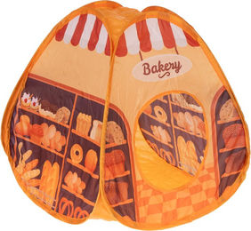 Produktbild von TIAKI Katzenzelt Backstube Katzenhöhle Orange Polyester 43 x 43 x 43 cm