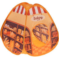 Produktbild von TIAKI Katzenzelt Backstube Katzenhöhle Orange Polyester 43 x 43 x 43 cm