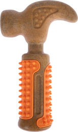 Produktbild von TIAKI Kauspielzeug Hammer aus TPR in Braun Orange Bunt 16,5 x 10 x 3,5 cm