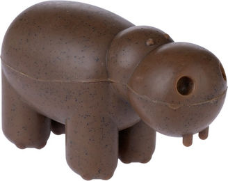 Produktbild von TIAKI Kauspielzeug Nilpferd aus Naturkautschuk Braun 13,5 x 6 x 8 cm