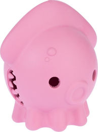 TIAKI Kauspielzeug Octopus für Hunde aus Gummi in Rosa/Pink 10,6 x 8,8 x 11,2 cm – Bild 1 von 1