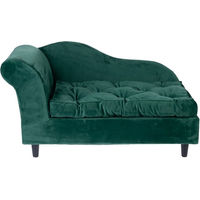 Produktbild von TIAKI Klassisches Hundebett Sofa aus Polyester Größe S L 81 x B 41 x H 42 cm