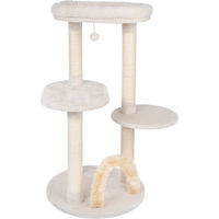 Produktbild von TIAKI Kratzbaum Coco für Katzen in Weiß und Beige mit Sisal