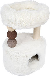 Produktbild von TIAKI Kratzbaum Harry für Katzen in Weiß mit Sisal