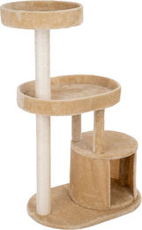 Produktbild von TIAKI Kratzbaum Haven für Katzen in Beige aus Plüsch