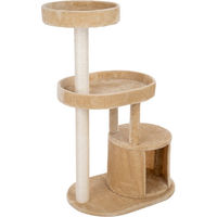 Produktbild von TIAKI Kratzbaum Haven für Katzen in Beige aus Plüsch