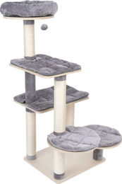 Produktbild von TIAKI Kratzbaum Milo für Katzen aus Holz in Grau