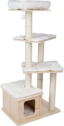 TIAKI Kratzbaum Nova aus Holz in Crème/Beige/Weiß – Bild 1 von 1