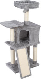 Produktbild von TIAKI Kratzbaum Shadow für Katzen, medium, grau mit Sisal