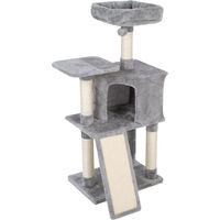 Produktbild von TIAKI Kratzbaum Shadow für Katzen, medium, grau mit Sisal