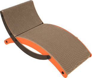 Produktbild von TIAKI Kratzbrett aus Kratzpappe für Katzen L 50 x B 25 x H 23,5 cm
