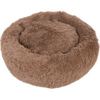 Produktbild von TIAKI Kuschelbett No Stress Hundebett beige Ø 95 x H 28 cm