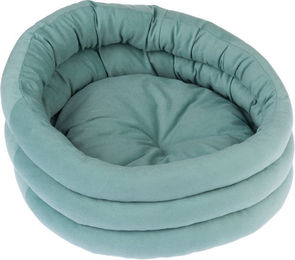 Produktbild von TIAKI Kuschelbett Poppy Katzenbett Blau Polyester Ø 45 x 28 cm