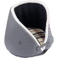 Produktbild von TIAKI Kuschelhöhle Gleniff Katzenhöhle aus Polyester Ø 65 x H 65 cm