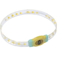 Produktbild von TIAKI LED-Halsband für langhaarige Hunde Gelb mit wiederaufladbarem Akku