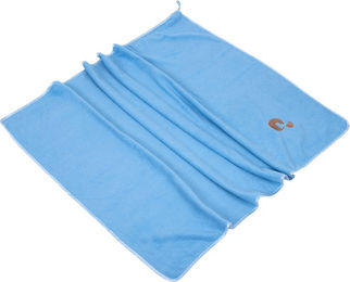 Produktbild von TIAKI Mikrofasertuch Quick-Dry aus Polyester Blau 100 x 70 cm