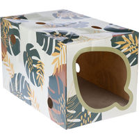 Produktbild von TIAKI Nature Blättertunnel für Katzen aus Pappe B 30 x H 30 x L 40 cm