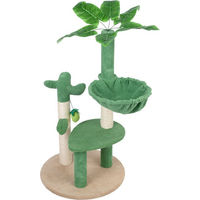 Produktbild von TIAKI Nature Kratzbaum Green Desert für Katzen und Kitten in Grün und Braun mit Sisal