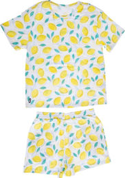 Produktbild von TIAKI Pet & Parent Pyjama im Partnerlook Zitrone Größe M