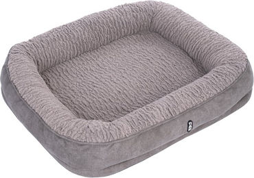 Produktbild von TIAKI Poolside Paws Hundebett Fossil Größe L in Beige Grau aus Plüsch