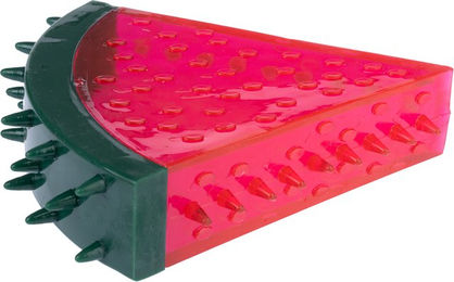 Produktbild von TIAKI Quietschspielzeug Wassermelone aus TPR in Rosa Grün und Rot