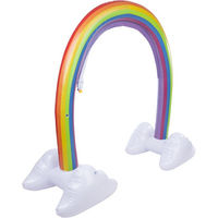 Produktbild von TIAKI Regenbogen-Sprinkler für Haustiere aus Kunststoff in Bunt mit den Maßen L 200 x B 65 x H 165 cm