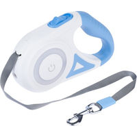 Produktbild von TIAKI Rollleine mit Licht Dragonfly für Hunde mittlerer Rassen 5 m Blau - 5 m
