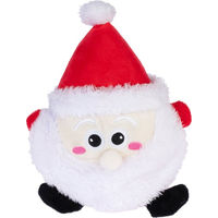 Produktbild von TIAKI Santa Klaus Hundespielzeug Kugelrund Größe L 20 x 14 x 9 cm
