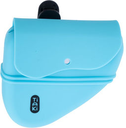 Produktbild von TIAKI Silikon Futterbeutel Snackbeutel Blau Türkis 12 x 10,6 x 4,6 cm