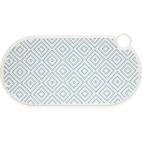 Produktbild von TIAKI Silikon Napfunterlage Grüne Raute 50 x 25 cm