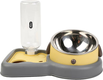 Produktbild von TIAKI Slow Feeder Futternapf aus Edelstahl