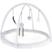 Produktbild von TIAKI Spielbogen Harmony Katzenspielzeug für Kitten aus Polyester in Grau und Weiß