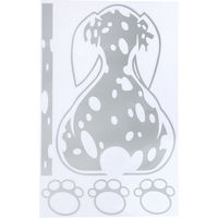 Produktbild von TIAKI Stoßstangen-Aufkleber Hund 17,5 x 25 cm