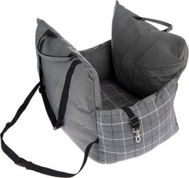 Produktbild von TIAKI Tragbarer Autositz Sleep & Travel Grau aus Polyester Größe L 50 x 42 x 42 cm