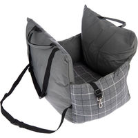 Produktbild von TIAKI Tragbarer Autositz Sleep & Travel Grau aus Polyester Größe L 50 x 42 x 42 cm
